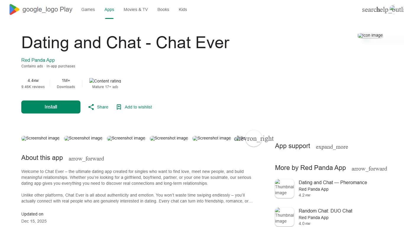 Dating and Chat - Chat Ever - Apps on Google Play
